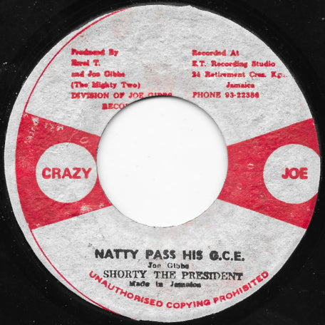 Natty Pass His GCE / Ver
