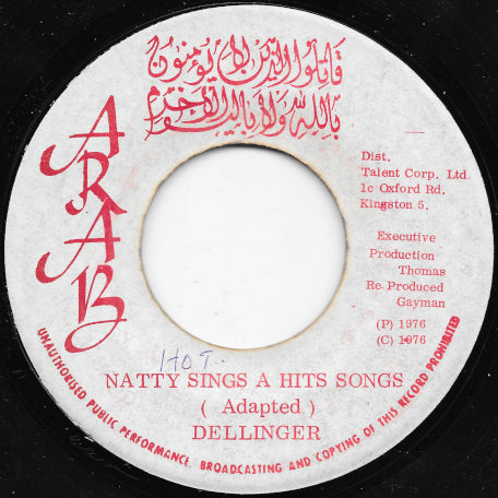 Natty Sings A Hit Song / Dubs Songs