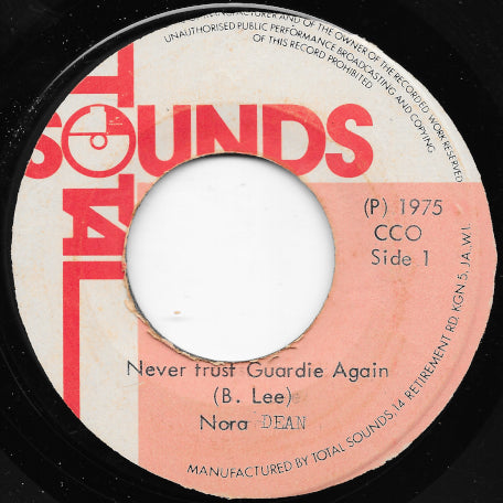 Never Trust Guardie Again / Dub The Guardie