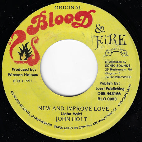 New And Improve Love / Dub Vendor Style