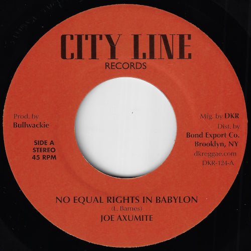No Equal Rights In Babylon / Ver