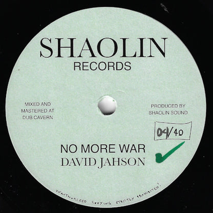 No More War / Dub