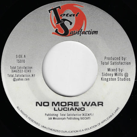 No More War / Tribute Ver