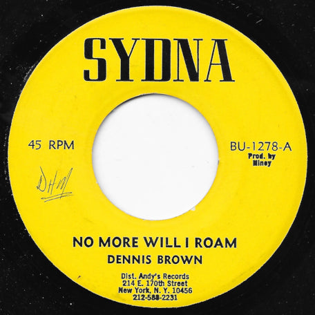 No More Will I Roam / Coming Home