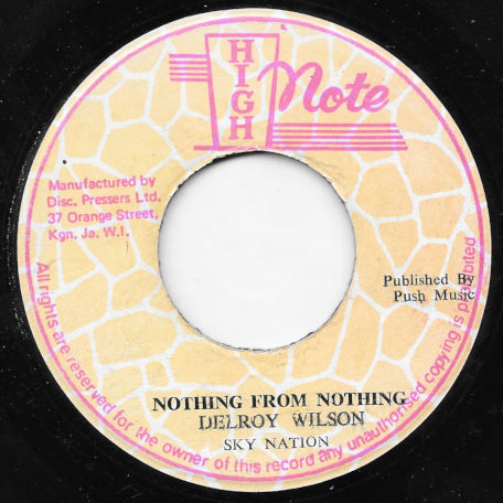 Nothing From Nothing / Ver