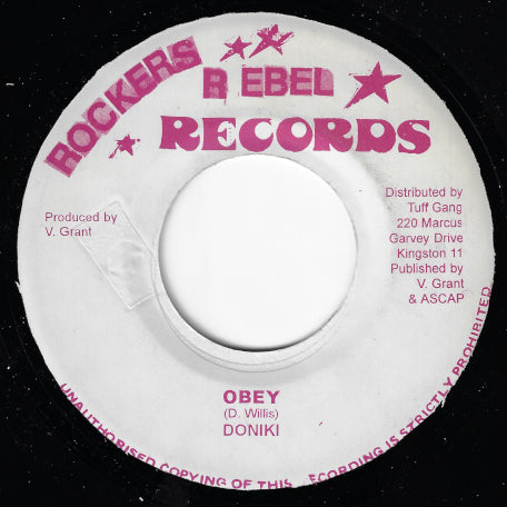 Obey / Rockers Rebel Rhythm