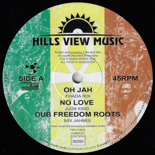 Oh Jah / No Love / Dub Freedom Roots / Another Land / Dub Freedrom Roots 3