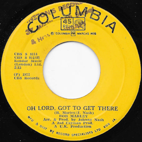 Reggae On Broadway / Oh Lord, Got To Get There