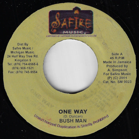 One Way / Ver