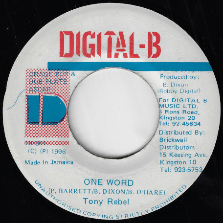 One Word / Version Mix Two