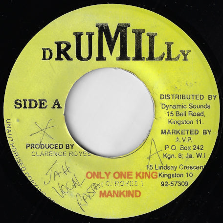 Only One King / Curfew Dub