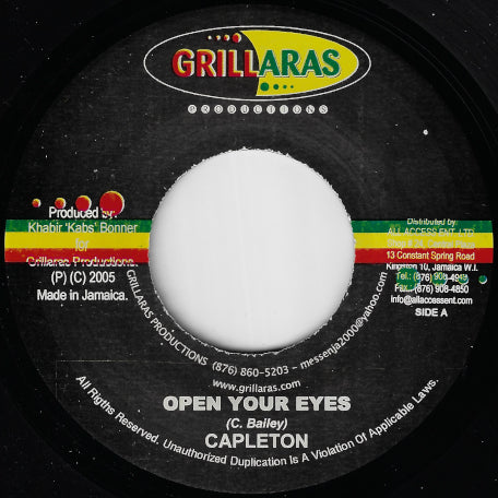 Open Your Eyes / Blessed