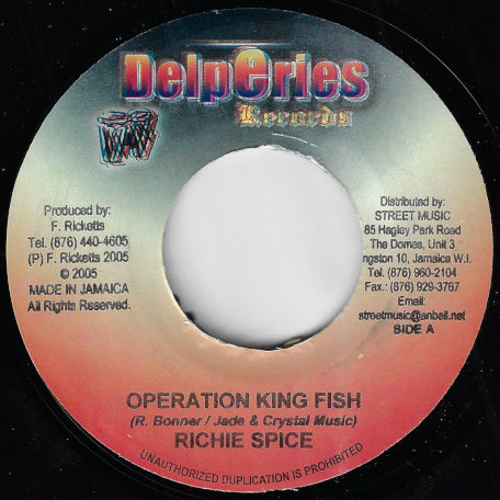 Operation King Fish / Hard Drugs Riddim