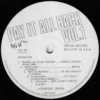Pay It All Back Volume 1