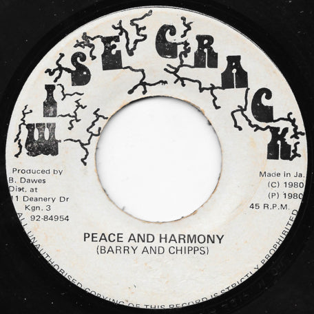 Peace And Harmony / Ver