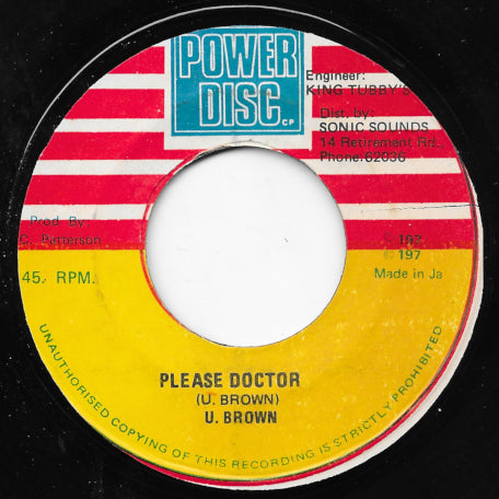 Please Doctor / Doctor Skank