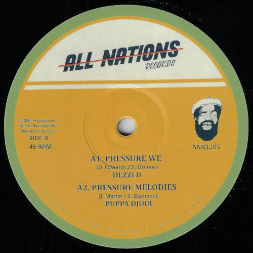Pressure We / Pressure Melodies / Fluttering Eyes / Pressure Riddim