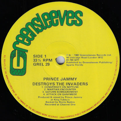 Prince Jammy Destroys The Invaders...