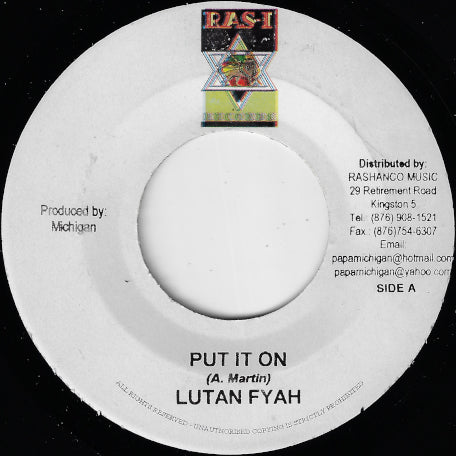 Put It On / Instrumental