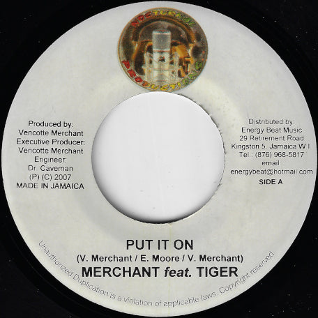 Put It On / Ends Out Riddim