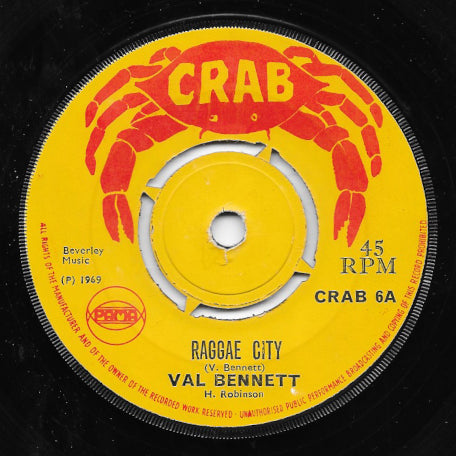 Raggae City / Mellow Trumpet