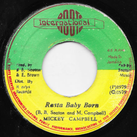Rasta Baby Born / Rasta Rhythm