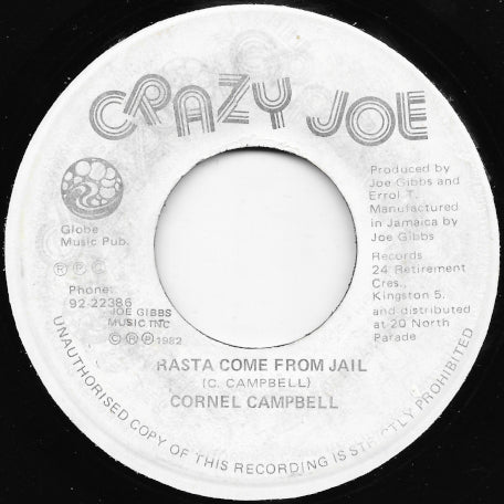 Rasta Come From Jail / Freedom Ver