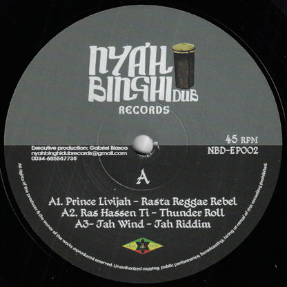 Rasta Reggae Rebel / Thunder Roll / Jah Riddim / Rebel Dub / Thunder Dub / Raw Dub