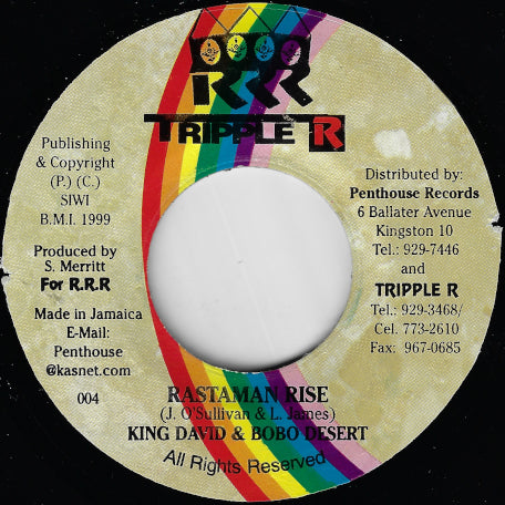 Rastaman Rise / King From The East