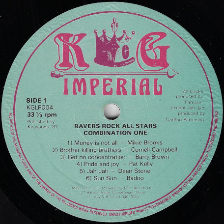 Ravers Rock Allstars Combination One