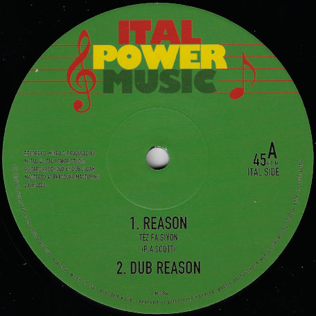 Reason / Dub Reason / Sadhu Tribe / Dub Tribe
