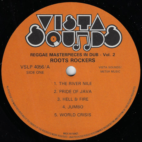 Reggae Masterpieces In Dub Volume 2 AKA Dub I