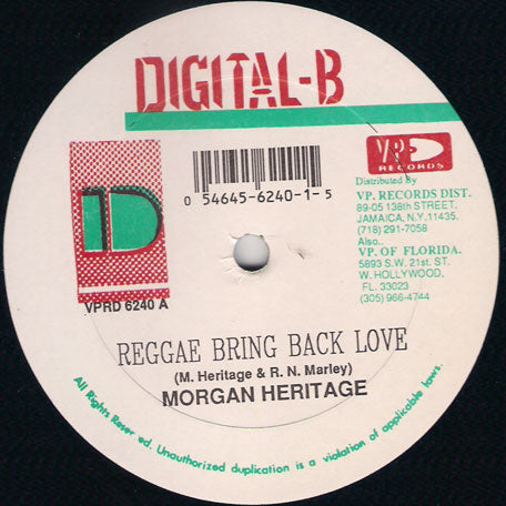 Reggae Bring Back Love / Fight The Strain