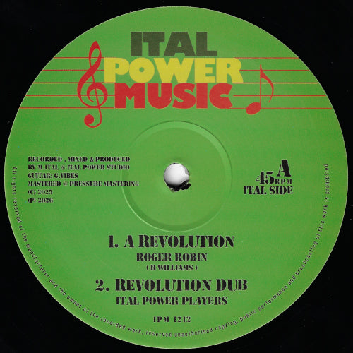 Revolution / Revolution Dub / Jah Light / Jah Light Dub