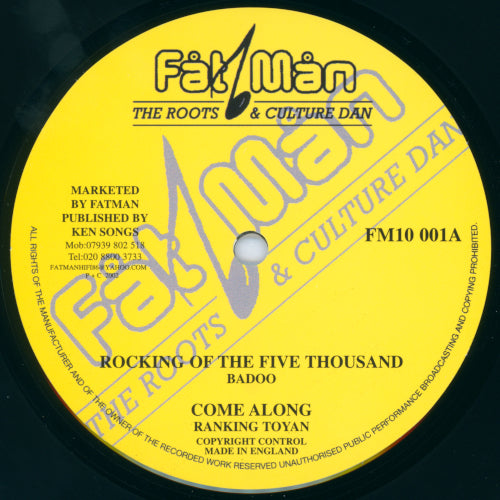 Rocking Of The Five Thousand / Come Along / Make A Joyful Noise Onto Jah / Dub