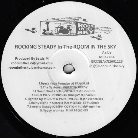 RSD EXCLUSIVE Rocking Steady In The Room In The Sky