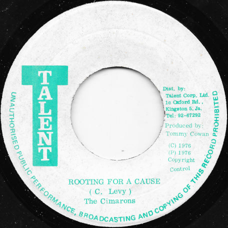 Rooting For A Cause / Rooting Dub Wise