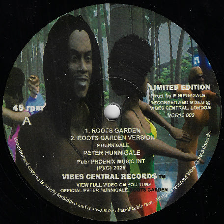 Roots Garden / Roots Garden Version / Old Time Steppers / Old Time Steppers Dub