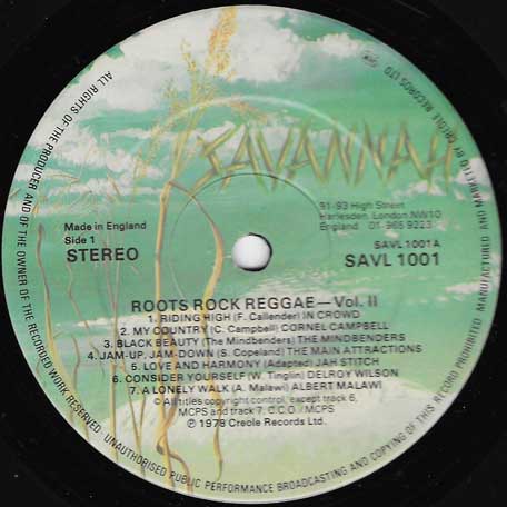 Roots Rock Reggae Vol 2