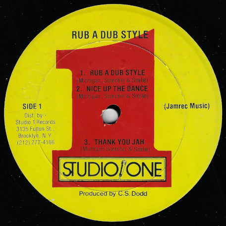 Rub A Dub Style