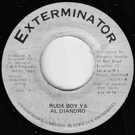 Rude Boy Ya / Ver