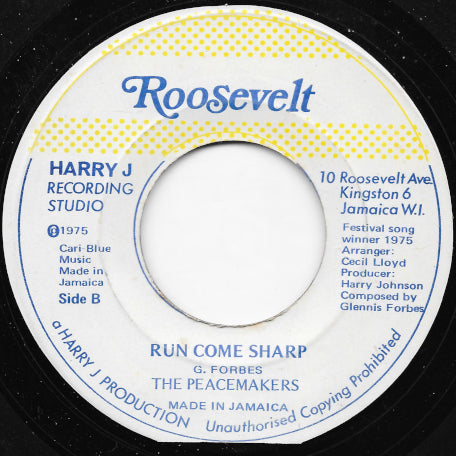 Run Come Sharp / Run Come Dub