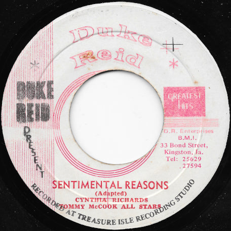 Sentimental Reasons / Sentimental Ver