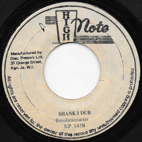 Shank I Sheck / Shank I Dub