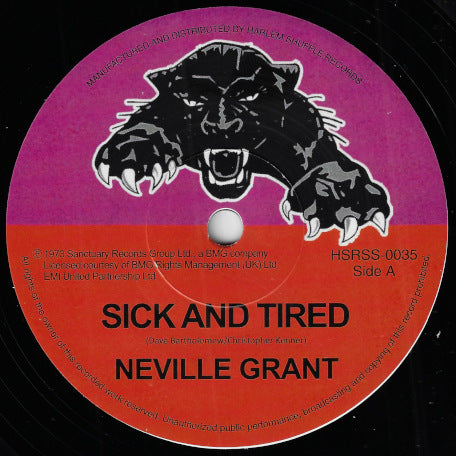 Sick And Tired / Black Mans Time