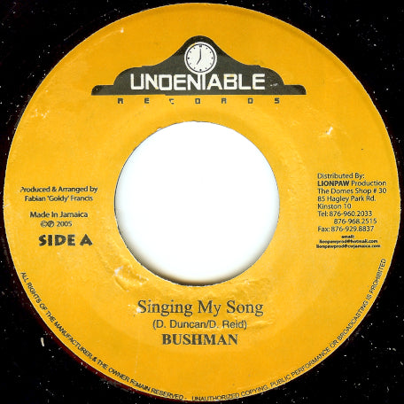 Singing My Song / Girl I Adore
