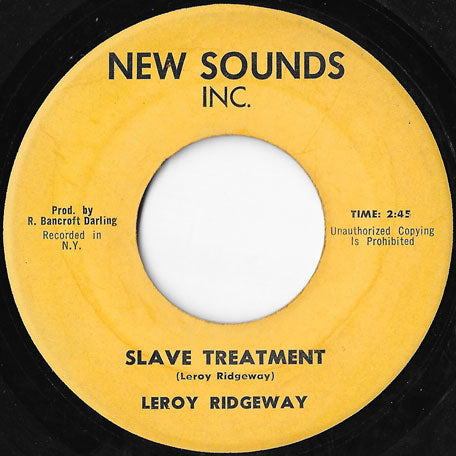 Slave Treatment / Ver