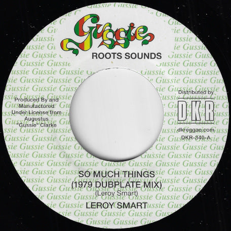 So Much Things (1979 Dubplate Mix) / Hot Stepper