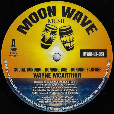 Social Bonding / Bonding Dub / Bonding Fanfare / Love To The World / Dub The World / Sax World Dub