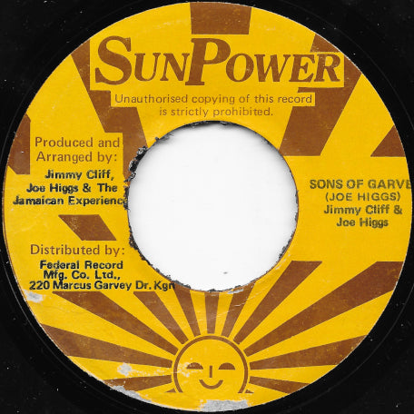 Sons Of Garvey / Ver